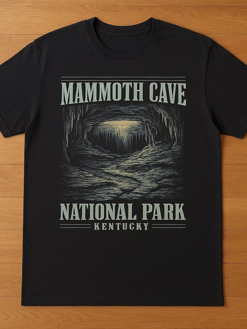 Mammoth Cave National Park Kentucky Graphic Tee | Vintage Cave Adventure T-Shirt